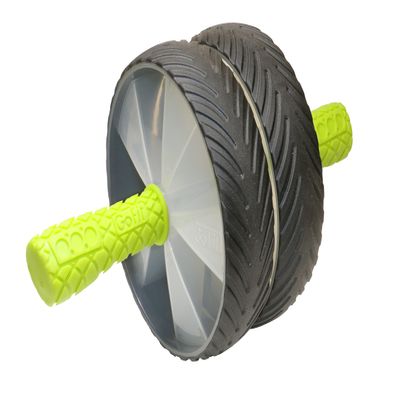 GoFit Super Ab Wheel - Roller with Handles,Black,Medium,GF-DDW