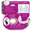 Braza Flash Tape - Double Sided Clear Adhesive Clothing, Fabric and Body Tape, (6) 20ft Rolls view 1