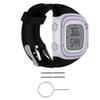 Muovrto Watch Band for Garmin Forerunner 10, Unisex Silicone Replacement Band Watch Strap Sport Watchband for Garmin Forerunner 15 view 4