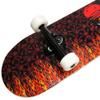 Krown Intro Skateboard, Red Flame view 3