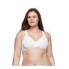 Olga womens Sheer Leaves Underwire Minimizer bras, White, 36C US view 1