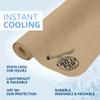 FROGG TOGGS Chilly Pad, Instant Cooling Towel, long lasting, reusable, Sports and Outdoors Neck Towel 33x13, Sand view 3
