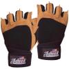 Schiek Sports Model 425 Power Series Weight Lifting Gloves - Leather Gym Gloves with Padded Palms view 1