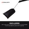 Goalrilla Basketball Hoop Return System Great for Solo Play or Free-Throw Practice and Compatible with Most In Ground Hoops , Black view 3