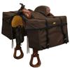 TrailMax Over-The-Saddle Pack Pannier Bags; Panniers Fit Most Western & Endurance Riding Saddles; Ideal for Hunting Camp & Packing Gear; Durable; Brown view 1