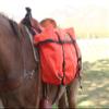 TrailMax Over-The-Saddle Pack Pannier Bags; Panniers Fit Most Western & Endurance Riding Saddles; Ideal for Hunting Camp & Packing Gear; Durable; Brown view 3