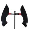 Bar Mitts Cold Weather Road Bicycle Handlebar Mittens fits Campy/SRAM/Shimano Shifters with Internally Routed Cables, Small , Black view 2