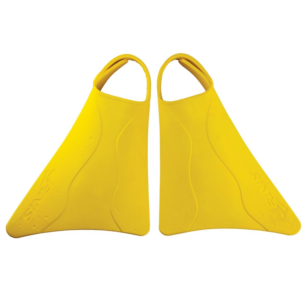 FINIS Fishtail 2 Swim Fins for Toddlers & Kids - Builds Water Confidence - Soft Rubber Fit - Float Assist - Jr Size 6-11