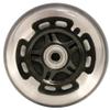 L.E.D. Scooter Wheels with ABEC 9 Bearings for Razor Scooters 100mm Light Up 2-Pack (Black) view 3