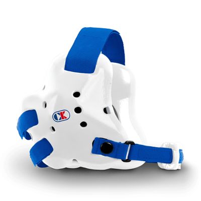 Cliff Keen Fusion Wrestling Headgear (White/Royal Blue)