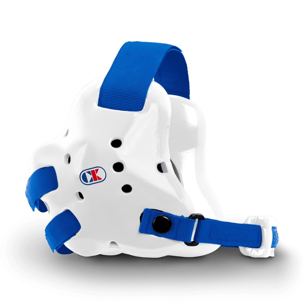 Cliff Keen Fusion Wrestling Headgear (White/Royal Blue)