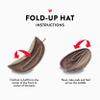 Minnetonka Men's 9533 - Fold Up Outback Hat L Dark Brown view 4