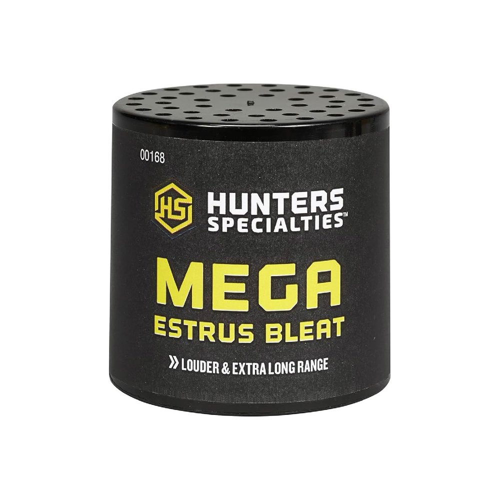 Hunters Specialties Mega Estrus Bleat Deer Calls, Black