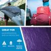 Nikwax Tent & Gear, Tent & Gear Solarproof, 500ml, Spray Waterproofing and UV Protector, Rain Protector, Restores DWR Water Repellency on Outdoor Fabric, Rain Fly, Canvas, Backpacks view 4