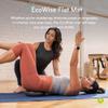 EcoWise Flat Mat, Pilates or Yoga Exercise Mat, Home Gym Studio, Blue view 2
