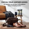 Complete Leather Care Kit | Leather Cleaner, Conditioner, 2 Cloths | Bick 1 & Bick 4 | Won't Darken Leather | Made in the USA | Non-Toxic, Family Safe | For Shoes, Bags, Furniture, All Leather view 2
