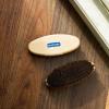 SAPHIR Oval Horsehair Brush - Shoe Polish - for Cleaning, Polishing & Buffing Leather Shoes - Brown Bristles - 5 (13.5cm) view 2