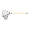 Frabill Hiber-Net | Collapsible Landing Net for Freshwater Fishing | Fish-Friendly Netting | Hoop Size: 23" x 22" view 1
