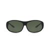 Haven Fits Over Sunwear Meridian Over-Prescription Sunglasses,Black Frame/Gray Lens,one size view 2