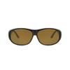 Haven Fits Over Sunwear Meridian Over-Prescription Sunglasses,Tortoise Frame/Amber Lens,one size view 2