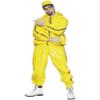Smiffys mens Rapper Suit Adult-Sized Costume, Yellow, M - US Size 38"-40" view 1