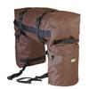 TrailMax Medium Saddlebags for Trail Riding; Insulated Saddle Bags for Horses; Saddle Bags With Detachable Cantle Bag; Saddle Bag & Cantle Bag Set; Saddle Bags for Western & Endurance Saddles, Brown view 2