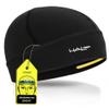 Halo Headband Skull Cap - The Ultimate Sweat Diverting, Absorbent, Lightweight, High Performance Head Gear for Men and Women, Black view 1