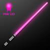 FlashingBlinkyLights Pink LED Light Saber Sword (Set of 3) view 2