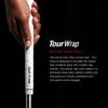 Golf Pride Tour Wrap Golf Grip - Comfortable, Durable Grip for Clubs - Classic Wrap Design with High-Tack Feel - Rubber Construction - Standard - White view 2