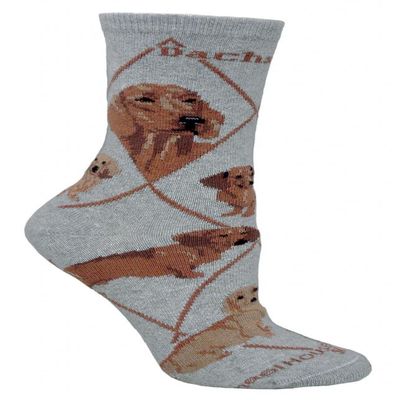 Wheel House Designs Dachshund Woman's Socks Size 9-11