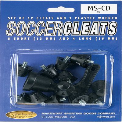 Markwort Football/Soccer Cleat Poly and Wrench, Black