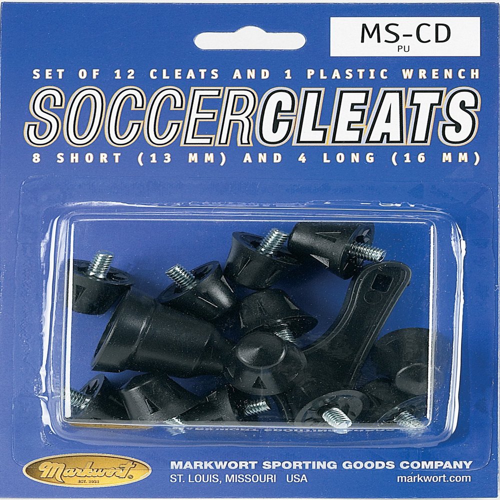 Markwort Football/Soccer Cleat Poly and Wrench, Black