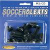 Markwort Football/Soccer Cleat Poly and Wrench, Black view 1