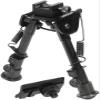 UTG Tactical OP Bipod, Rubber Feet, Center Height 6.1"-7.9" , Black view 1