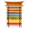 KidKraft Martial Arts Wooden Belt Holder Hanging Display for 8 Belts (Unpersonalized) view 1