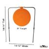 Do-All Outdoors Big Gong Show 9" Self-Healing Shooting Target Rated for .22-.50 Caliber , Red, Small view 2