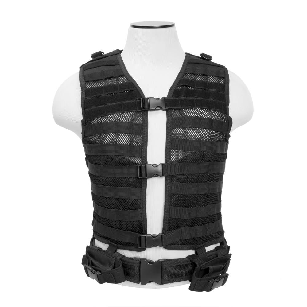 VISM by NcStar Molle/Pals Vest/Black (CPV2915B)