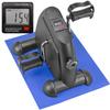 DMI Under Desk Bike Pedal Exerciser, Ellipse Leg Exerciser & Under Desk Elliptical with LCD Display, Leg Exerciser While Sitting For Seniors, Work From Home Essentials, Mat and Batteries Included view 1