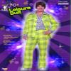 Rubies Plaid Leisure Suit Costume for Adults, Men's Standard Yellow view 2