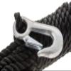 Attwood 11739-2 Poly Winch Rope with Steel Hook (3/8-Inch x 20-Feet) view 3