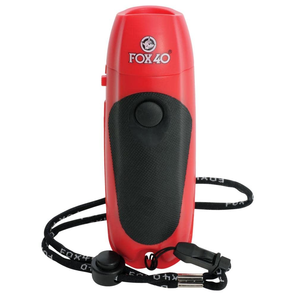 Fox Unisex's Electronic (3 Tone) 40 Whistles, Black, One Size