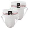 McDavid Men's Athletic Supporter Jockstrap, Lightweight & Protective Design with Wide Waistband for Comfort & Support, Cup Not Included, White, Adult S, 2-Pack view 1