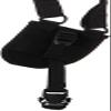BLACKHAWK Ergonomic Black Duty Belt Harness - Small/Medium view 4