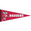 NCAA 58637081 University of Wisconsin Premium Pennant, 12" X 30" view 1