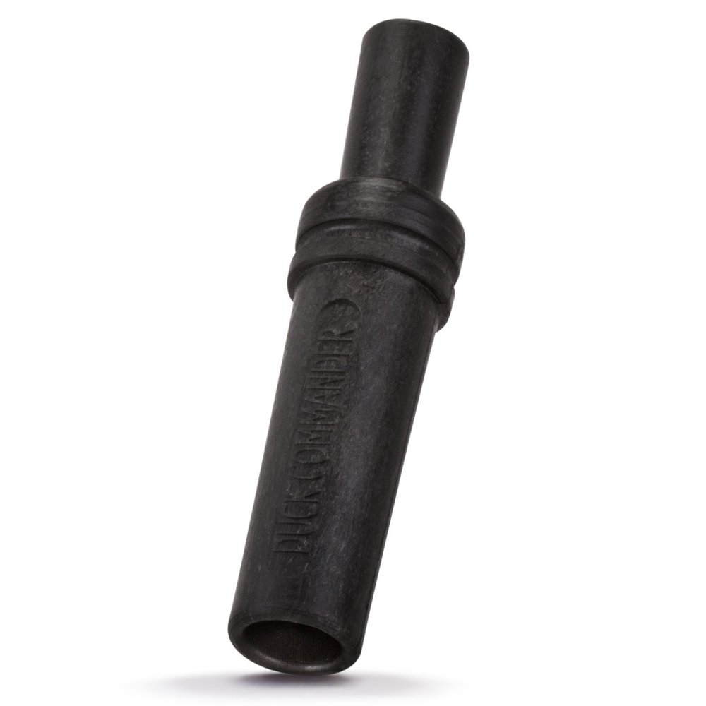 Duck Commander Ole Raspy Duck Call- Mallard Hen, Easy to Blow Low & Raspy Sounds, Hunting Waterfowl Lanyard Accessories, Black