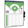 The Coacher Premium Magnetic Baseball Softball Line-Up Board - Made in the USA view 3