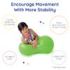 Fun and Function - Peanut Ball for Kids - Physical Therapy Ball - Green - Small (14 x 34.5) view 2