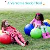 Fun and Function - Peanut Ball for Kids - Physical Therapy Ball - Green - Small (14 x 34.5) view 4