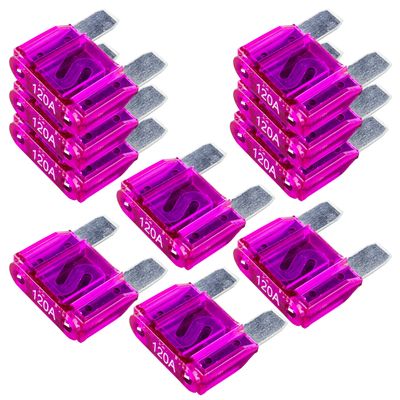 10 Pack 120 AMP Platinum APX MAXI Fuse Blade 120A Car Truck Boat Marine RV