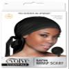 Evolve Satin Wrap Scarf, Black view 1